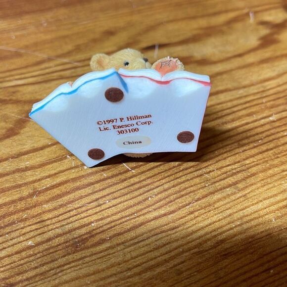 Cherished Teddies Forgive Me Mini Figurine 303100 1997 Priscilla Hillman - Picture 4 of 5